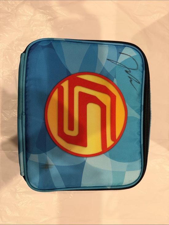 captain sparklez Other - Blue Tablet Case with Red & Yellow Emblem